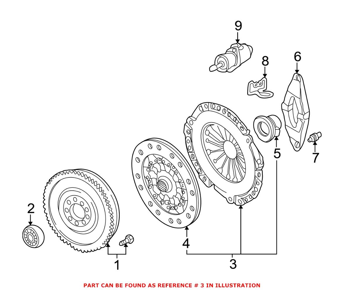 BMW Clutch Kit 21207531843